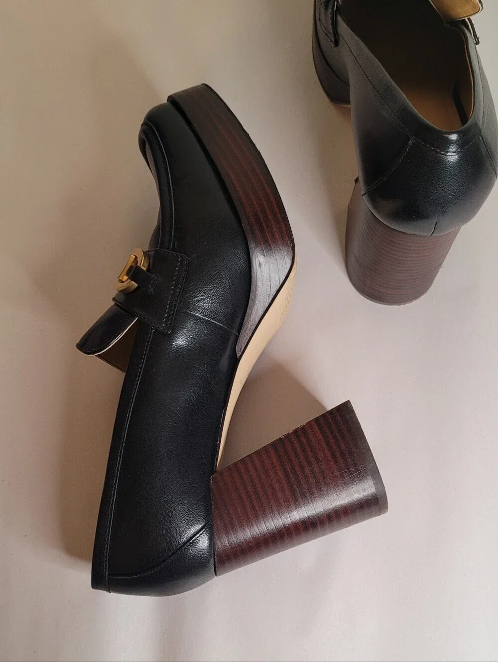 Marc Fisher Machi Bit Platform Loafer Pump 9.5